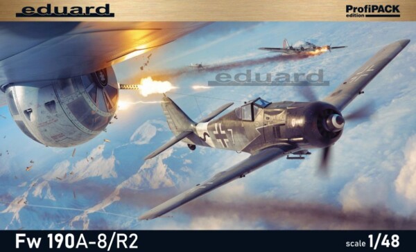 Збірна модель 1/48 Літак Fw 190A-8/ R2 Eduard 82145 детальное изображение Самолеты 1/48 Самолеты