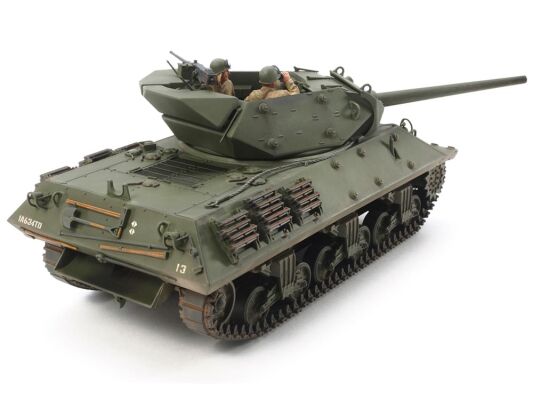 Scale model 1/35 American self-propelled gun M10 Wolverine Tamiya 35350 детальное изображение Бронетехника 1/35 Бронетехника