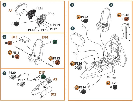 Набор фототравления 1/72 Gloster E28/39 Pioneer Clear Prop CPA-72010 детальное изображение Наборы деталировки Афтермаркет