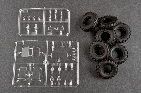 Збірна модель 1/35 Вантажівка URAL-4320 Trumpeter 01072 детальное изображение Автомобили 1/35 Автомобили