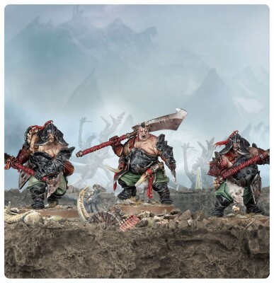 Ігровий набір Warhammer AGE OF SIGMAR - OGOR MAWTRIBES - IRONGUTS детальное изображение Племена Огров Разрушение