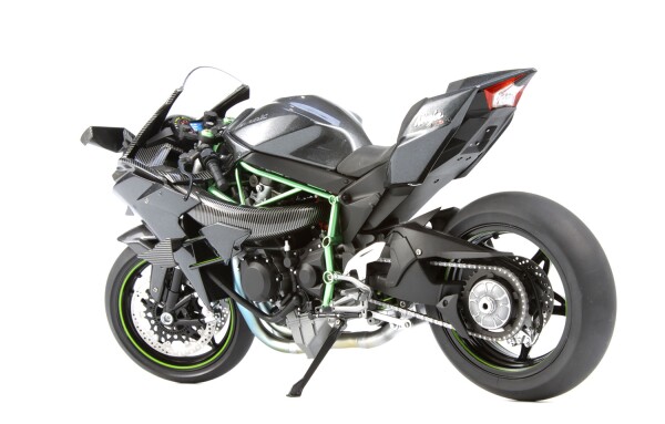 Збірна модель 1/9 Мотоцикл Kawasaki Ninja H2™R Meng MT-001 детальное изображение Мотоциклы Гражданская техника