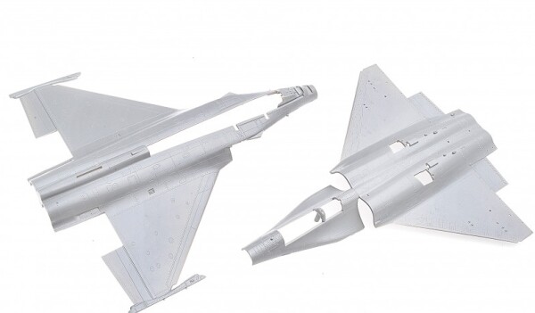 Scale model 1/72 French fighter Rafale C HobbyBoss 87246 детальное изображение Самолеты 1/72 Самолеты