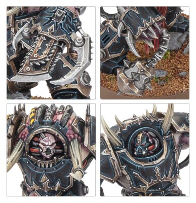 Игровой набор Warhammer 40000 - CHAOS SPACE MARINES - MUTILATORS детальное изображение Космический Десант Хаоса Армии Хаоса