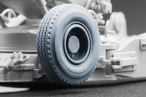 Набор колес для гаубицы M198 (обычные и деформированные) от Trumpeter ScaleX WM 35038C детальное изображение Колёса Афтермаркет