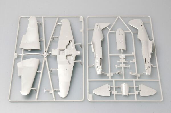 Scale model 1/48 Soviet MiG-3 Early Version Trumpeter 02830 детальное изображение Самолеты 1/48 Самолеты