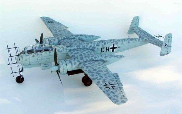 Збірна модель 1/48 Поршневий нічний винищувач Heinkel HE 219 UHU Tamiya 61057 детальное изображение Самолеты 1/48 Самолеты