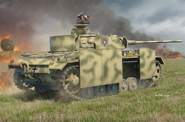 Збірна модель 1/35 Танк Pz.Kpfw.III Ausf.M HobbyBoss 84560 детальное изображение Бронетехника 1/35 Бронетехника