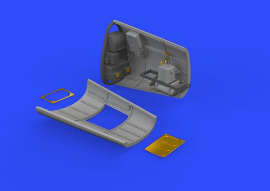 Bf 109G-2/4 radio compartment детальное изображение Наборы деталировки Афтермаркет