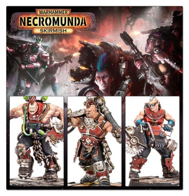 Ігровий набір Warhammer - NECROMUNDA: GOLIATH UNDERHIVE CREW детальное изображение Necromunda WARHAMMER 40,000
