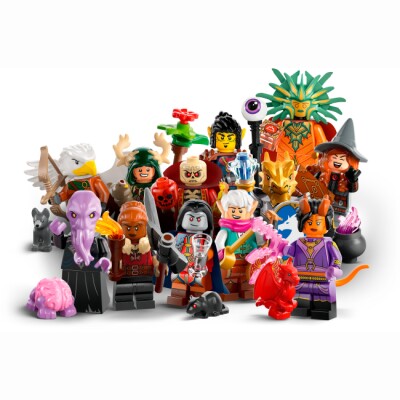 Constructor LEGO Minifigures Set 27 Dungeons &amp; Dragons 71047 детальное изображение Marvel Lego