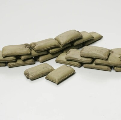 Scale model 1/48 Kit Brick Wall, Sandbag and Barricade Tamiya 32508 детальное изображение Аксессуары Диорамы