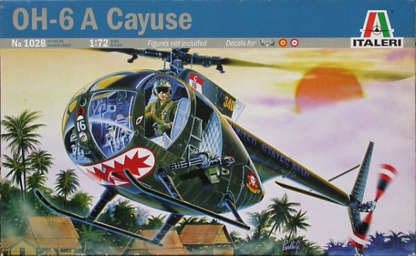 OH-6A Cayuse  детальное изображение Вертолеты 1/72 Вертолеты