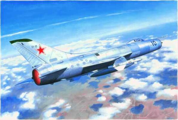 Сборная модель 1/48 Советский самолет-перехватчик Су-11 «Рыбак» Трумпетер 02898 детальное изображение Самолеты 1/48 Самолеты