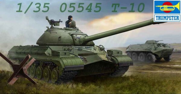 Радянський важкий танк Т-10 детальное изображение Бронетехника 1/35 Бронетехника