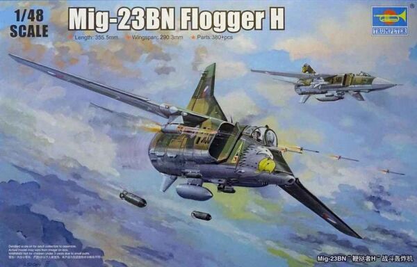 MIG-23BN Flogger H детальное изображение Самолеты 1/48 Самолеты
