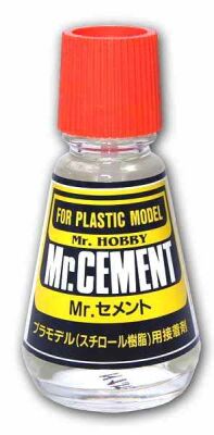 Mr. Cement Клей для пластика с кисточкой  (эффект сварки), 23 мл. детальное изображение Клей Модельная химия