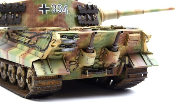 Збірна модель 1/35 танк Sd.Kfz.182 Королівський Тигр Meng TS-031 + Набір акрилових фарб GERMAN STANDARD 43-45 детальное изображение Комплекты 