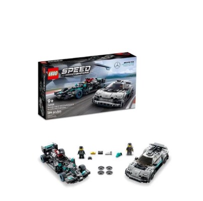 Конструктор LEGO Speed Champions Mercedes-AMG F1 W12 E Performance та Mercedes-AMG Project One 76909 детальное изображение Speed Champions Lego