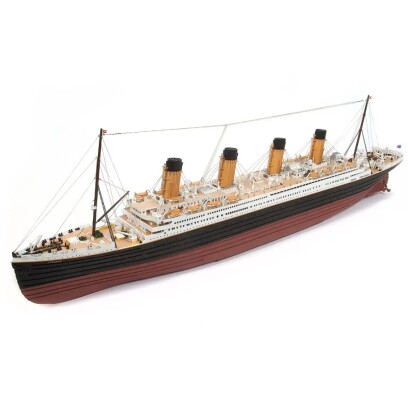 Збірна дерев'яна модель 1/300 Британський пасажирський пароплав &quot;Titanic&quot; OcCre 14009 детальное изображение Корабли Модели из дерева