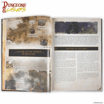 Книга готова пригода THE WORLD OF DEUSLAIR (EN) Archon DNL0079 детальное изображение Настольные игры Archon