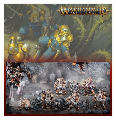 Ігровий набір - Warhammer AGE OF SIGMAR SPEARHEAD: KHARADRON OVERLORDS - GRUNDSTOK TRAILBLAZERS детальное изображение Харадронские Владыки Порядок