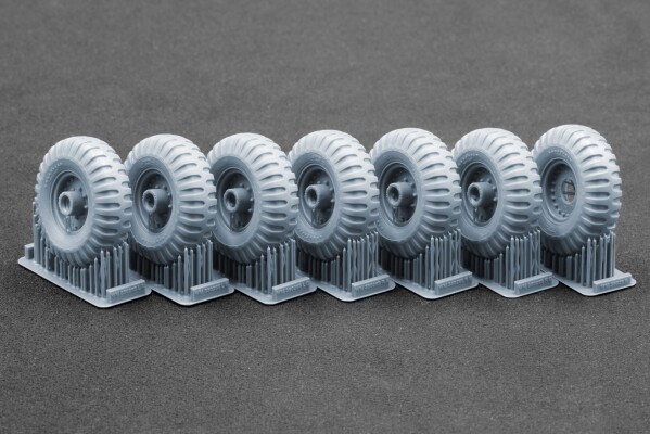 Набор колес (с деформацией) для Alvis FV622 Stalwart Mk.2 от Airfix ScaleX WM 35026S детальное изображение Колёса Афтермаркет
