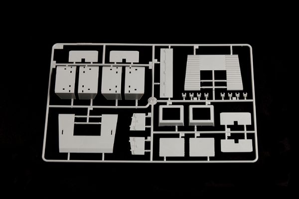 Збірна модель бронепоезда Panzertragerwagen детальное изображение Железная дорога 1/35 Железная дорога