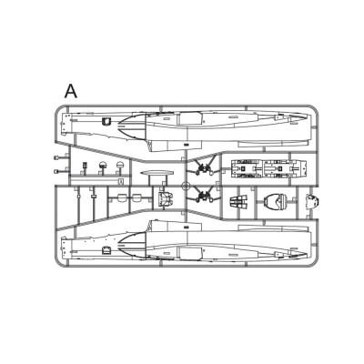 Збірна модель 1/32 Літак Mirage 2000 D/N Zimi 32022 детальное изображение Самолеты 1/32 Самолеты