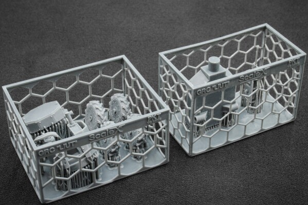 Збірна модель 1/35 Наземний дрон &quot;Лють&quot; з кулеметом ПКТ ScaleX VG 35002 детальное изображение Наземные дроны Военная техника