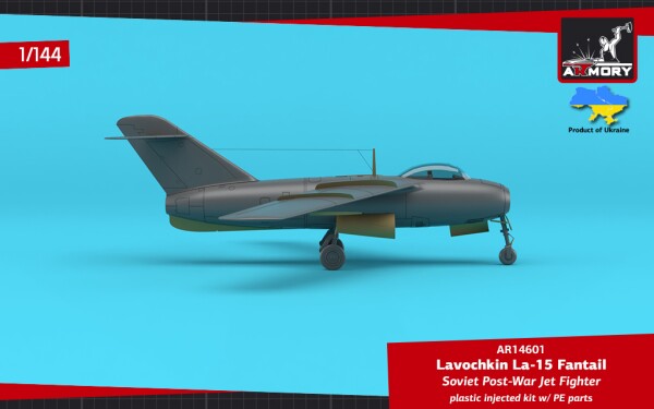 Сборная модель 1/144 Советский реактивный истребитель Ла-15 «Фантэйл» Armory Models Group 14601 детальное изображение Самолеты 1/144 Самолеты
