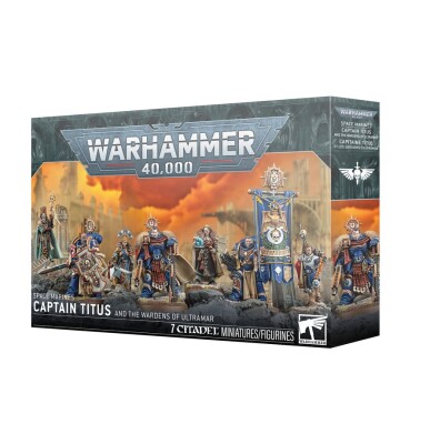 Ігровий набір WARHAMMER 40000: ULTRAMARINES - CAPTAIN TITUS / THE WARDENS OF ULTRAMAR детальное изображение Ультрамарины Космические Десантники