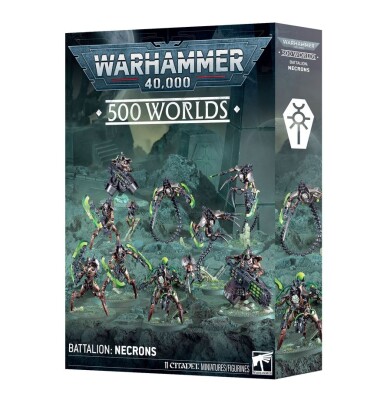 Ігровий набір WARHAMMER 40000: 500 WORLDS BATTALION - NECRONS детальное изображение Некроны Армии Ксеносов