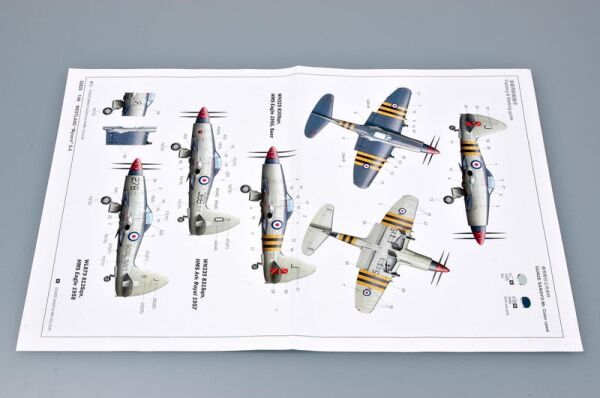 Збірна модель 1/48 Літак Westland &quot;Dragon&quot; Trumpeter 02820 детальное изображение Самолеты 1/48 Самолеты