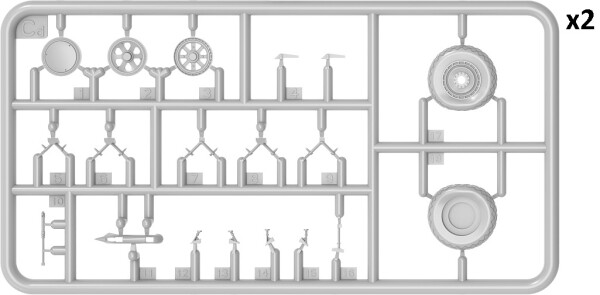Збірна модель 1/48 Літак Republic P-47N-1RE Thunderbolt MiniArt 48062 детальное изображение Самолеты 1/48 Самолеты