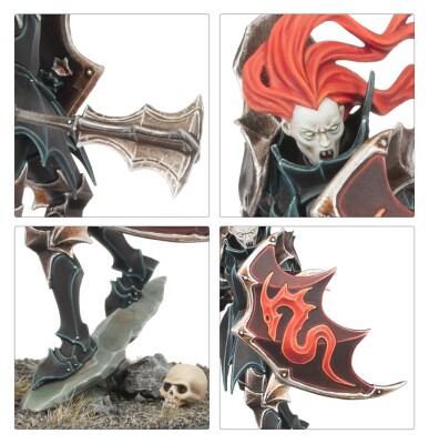 Ігровий набір AGE OF SIGMAR: SPEARHEAD - SOULBLIGHT GRAVELORDS BLOODCRAVE HUNT детальное изображение Владыки Душегубства Смерть