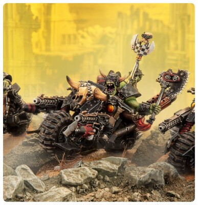 Игровой набор Warhammer 40000 - ORKS: WARBIKERS детальное изображение Орки Армии Ксеносов