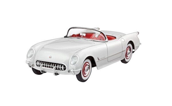 Збірна модель 1/24 Автомобіль Chevrolet Corvette Roadster 53-го року випуску Revell 07718 детальное изображение Автомобили 1/24 Автомобили