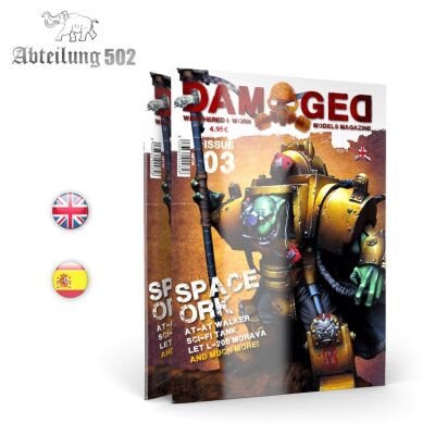 DAMAGED ISSUE 03 EN детальное изображение Журналы Литература