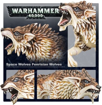 SPACE WOLVES: FENRISIAN WOLVES детальное изображение Космические Волки Космические Десантники