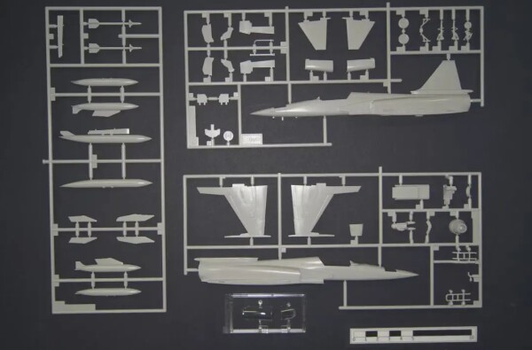 Збірна модель 1/72 Літак F-20 Tigershark Hasegawa 00233 детальное изображение Самолеты 1/72 Самолеты