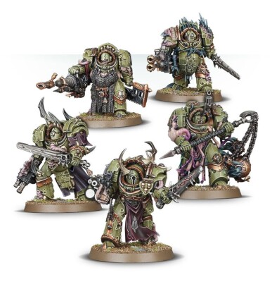 DEATH GUARD: BLIGHTLORD TERMINATORS детальное изображение Гвардия Смерти Армии Хаоса