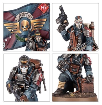 Игровой набор Warhammer 40000 - COMBAT PATROL - DEATH KORPS OF KRIEG детальное изображение Имперская Гвардия Армии Империума