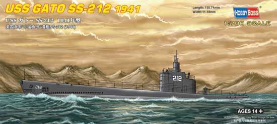 USS GATO SS-212 1941 детальное изображение Подводный флот Флот
