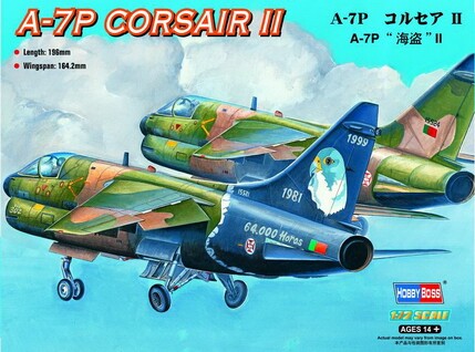 Збірна модель 1/72 Літак A-7P Corsair II HobbyBoss 87205 детальное изображение Самолеты 1/72 Самолеты