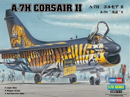 Збірна модель 1/72 Літак A-7H Corsair II HobbyBoss 87206 детальное изображение Самолеты 1/72 Самолеты