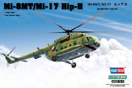 Збірна модель 1/72 Вертоліт Мі-8MT/Мі-17/171 Hip-H HobbyBoss 87208 детальное изображение Вертолеты 1/72 Вертолеты