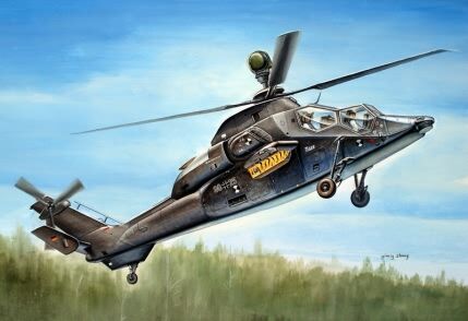 Многоцелевой вертолет огневой поддержки Tiger UHT(prototype) детальное изображение Вертолеты 1/72 Вертолеты