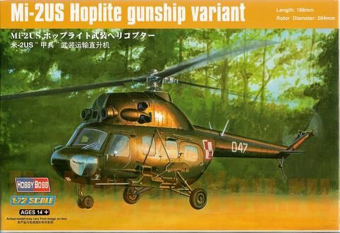 Mil mi-2US Hoplite gunship variant детальное изображение Вертолеты 1/72 Вертолеты