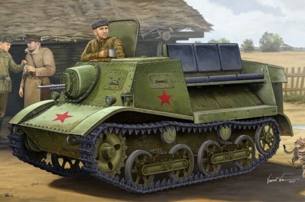 Soviet T-20 Armored Tractor Komsomolets 1938 детальное изображение Бронетехника 1/35 Бронетехника